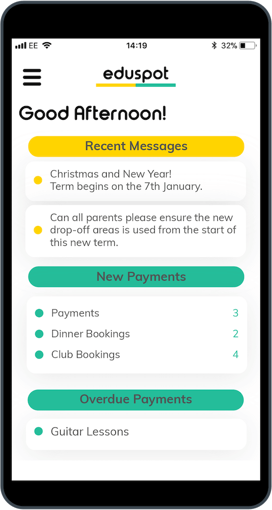 Eduspot Teachers2Parents App Alternate